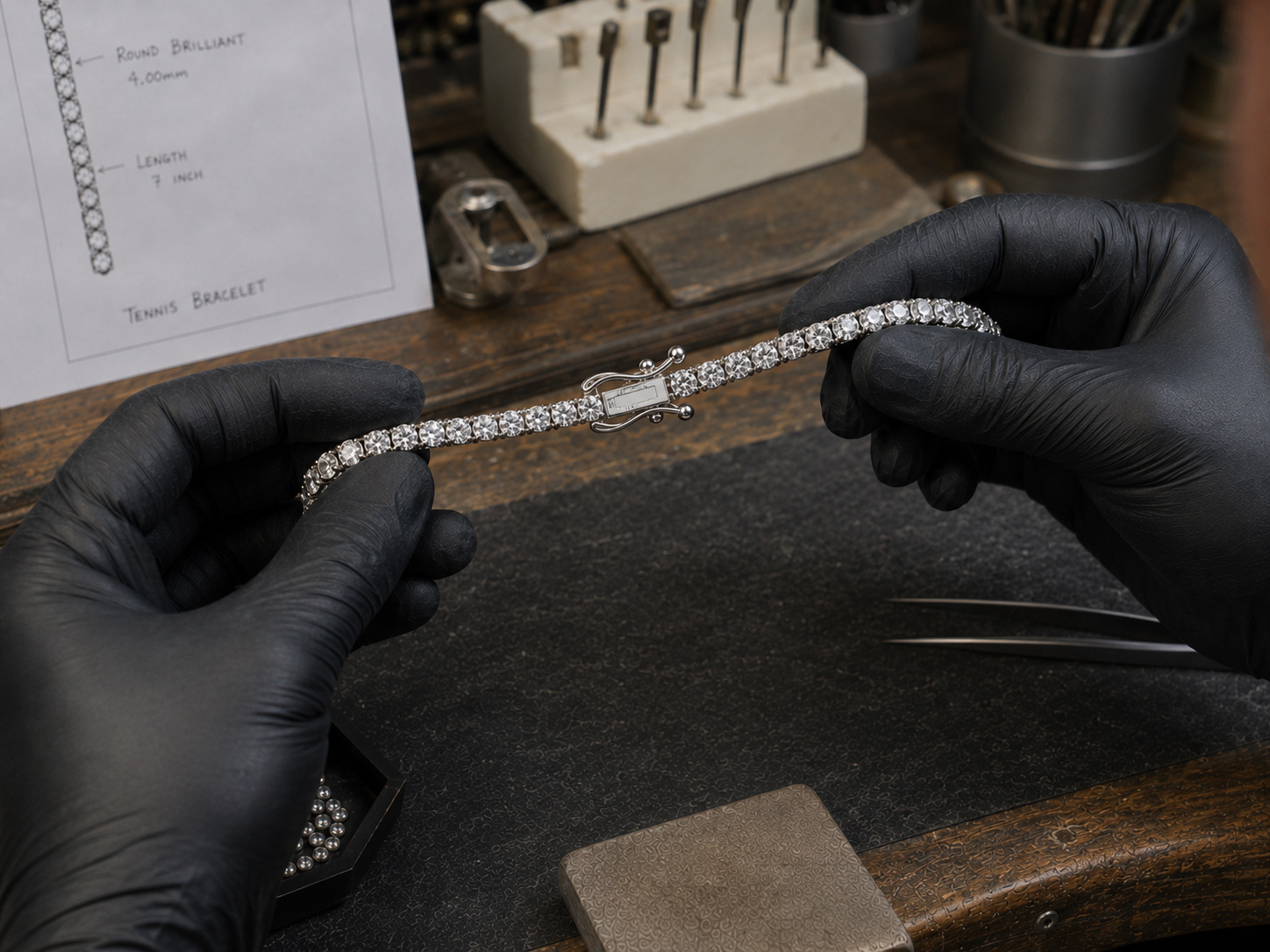 Signova Made in USA Tennis Bracelet